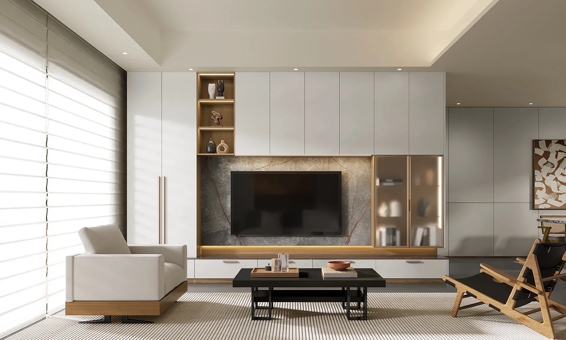 TV Unit project — Arabian Ranches